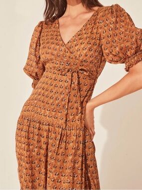 NWT Daughters of India Zuri Wrap Dress XS